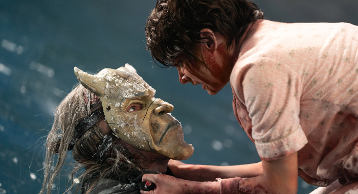 Ethan Hawke and Madeleine McGraw in Black Phone 2 (2025)