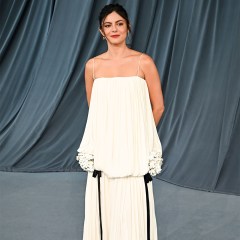 Monica Barbaro attends the Academy Museum 5th Annual Gala in Partnership with Rolex at Academy Museum of Motion Pictures on October 18, 2025 in Los Angeles, California.