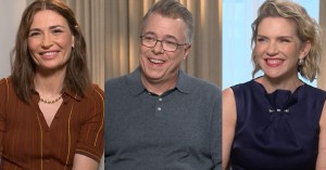 Vince Gilligan and Rhea Seehorn Talk About that Wild Bar Sequence in <em>Pluribus</em> (Spoilers)