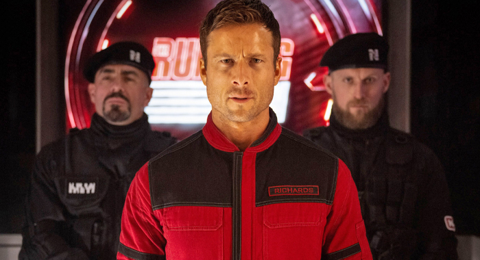 Glen Powell in The Running Man (2025)