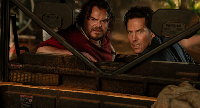 Jack Black and Paul Rudd in Anaconda (2025)