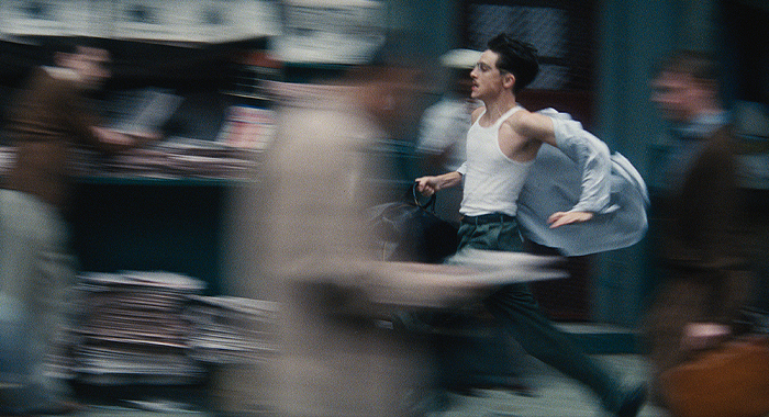 Timothée Chalamet in Marty Supreme (2025)