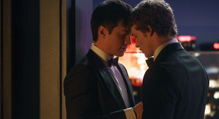 Hudson Williams and Connor Storrie in Heated Rivalry: Season 1 (2025)