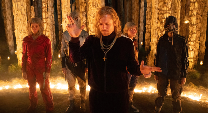 Erin Kellyman and Jack O'Connell in 28 Years Later: The Bone Temple (2026)