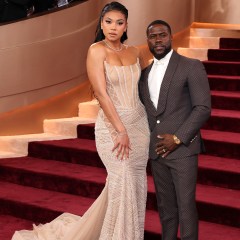 Kevin Hart and Eniko Hart attend the 83rd annual Golden Globe Awards at The Beverly Hilton on January 11, 2026 in Beverly Hills, California. (Photo by Frazer Harrison/WireImage)