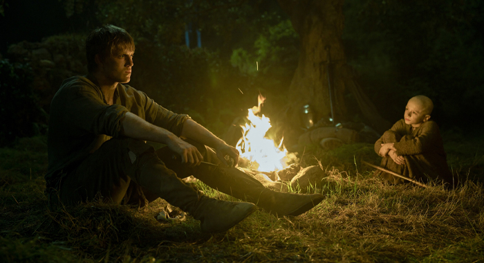 Peter Claffey and Dexter Sol Ansell in A Knight of the Seven Kingdoms: Season 1 (2026)