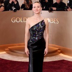 Kristen Bell attends the 83rd Annual Golden Globe Awards at The Beverly Hilton on January 11, 2026 in Beverly Hills, California. (Photo by Monica Schipper/Getty Images)