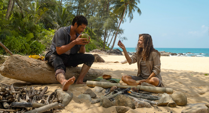 Dylan O'Brien and Rachel McAdams in Send Help (2026)