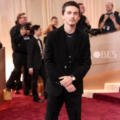 Timothée Chalamet attends the 83rd annual Golden Globe Awards at The Beverly Hilton on January 11, 2026 in Beverly Hills, California. (Photo by Kevin Mazur/Getty Images)
