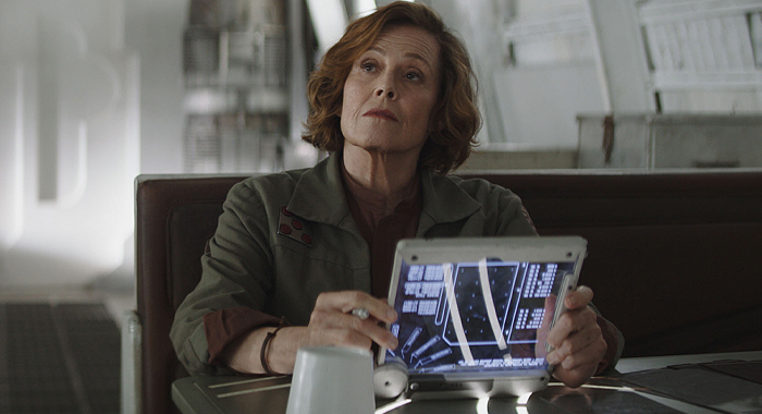 Sigourney Weaver in Star Wars: The Mandalorian and Grogu (2026)