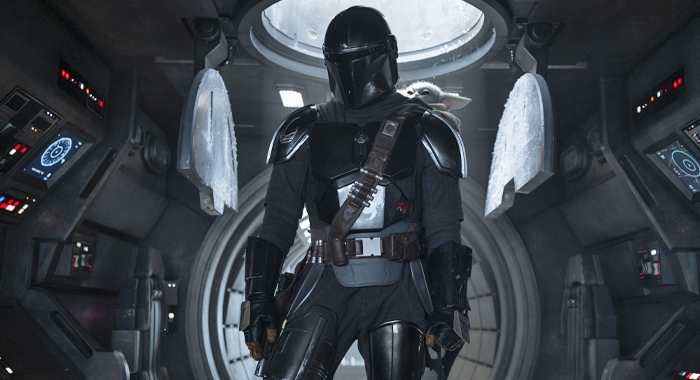 Pedro Pascal and Grogu in Star Wars: The Mandalorian and Grogu (2026)