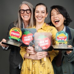 Mary Alice Drumm, Madeline Sharafian, Domee Shi