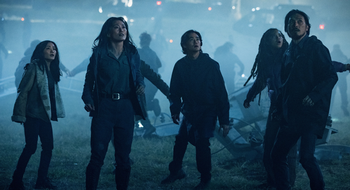 Anna Sawai, Mari Yamamoto, Ren Watabe, Kiersey Clemons and Takehiro Hira in Monarch: Legacy of Monsters: Season 2 (2026)