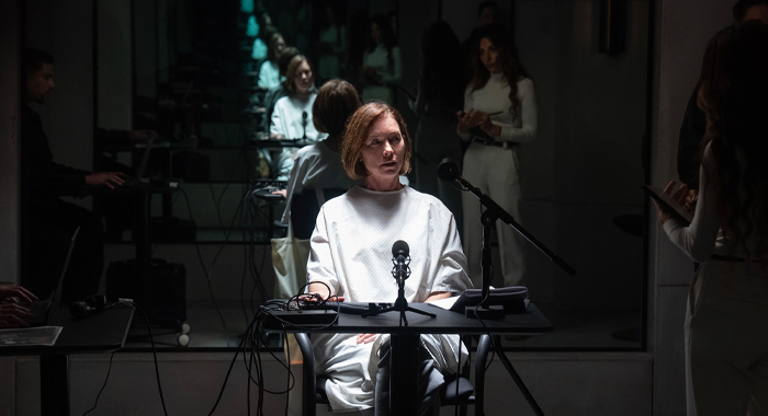 Julianne Nicholson and Sarah Shahi in Paradise: Season 2 (2026)