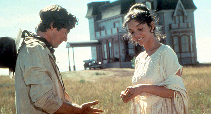 Richard Gere and Brooke Adams in Days of Heaven (1978)