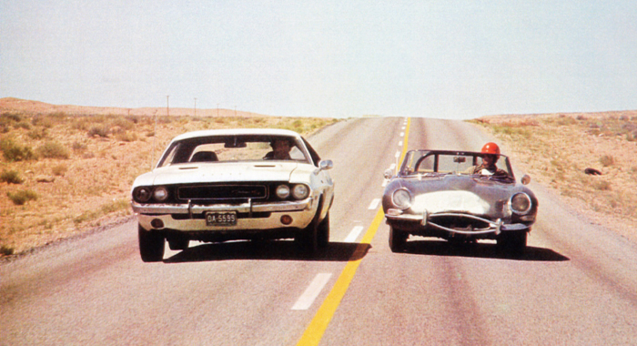 Barry Newman in Vanishing Point (1971)