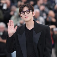Ji Chang-wook poses during the "Gun-Che" (Colony) photocall at the 79th annual Cannes Film Festival at Palais des Festivals on May 15, 2026 in Cannes, France. (Photo by Andreas Rentz/Getty Images)