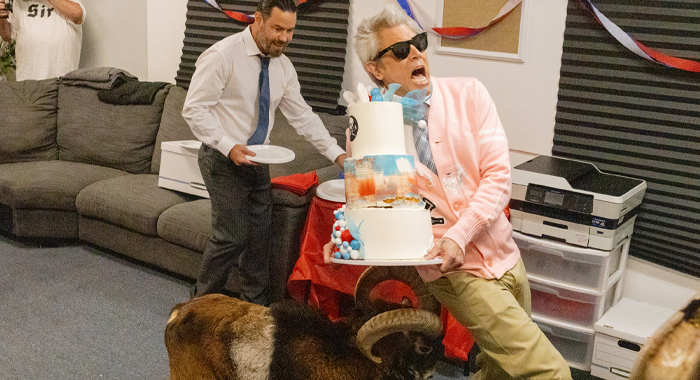 Chris Pontius and Johnny Knoxville in Jackass: Best and Last (2026)