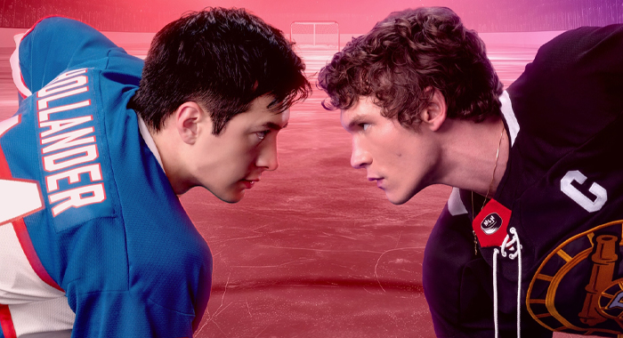 Key art for HBO's Heated Rivalry (2025)