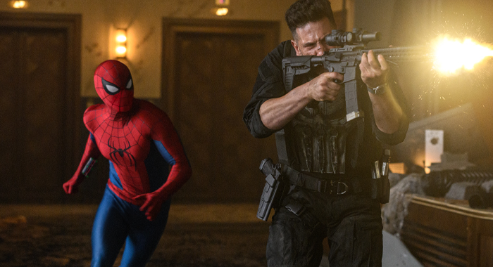 Tom Holland e Jon Bernthal em Homem-Aranha: Um Novo Dia (2026)