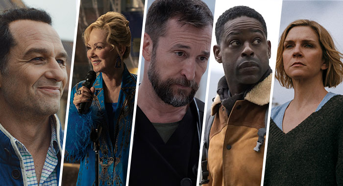 Emmy nominees Matthew Rhys, Jean Smart, Noah Wyle, Sterling K. Brown, and Rhea Seehorn