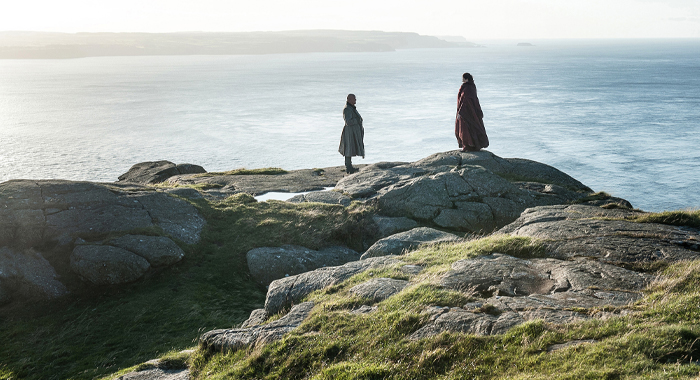 Conleth Hill and Carice van Houten in Game of Thrones: Season 7