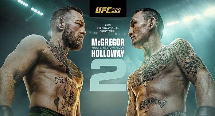 UFC 329: McGregor vs Holloway