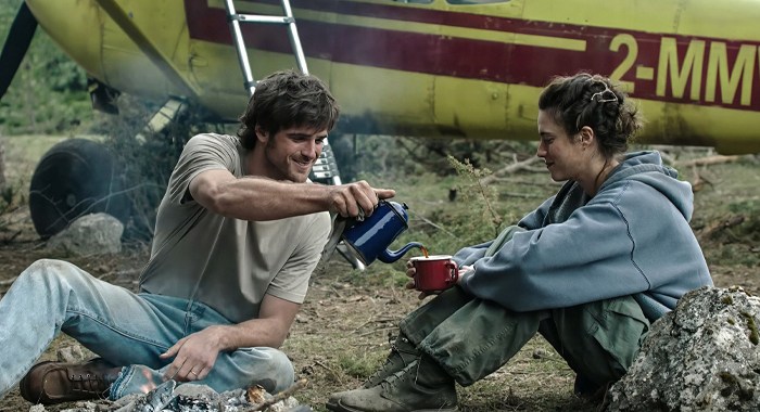Jacob Elordi and Margaret Qualley in The Dog Stars (2026)