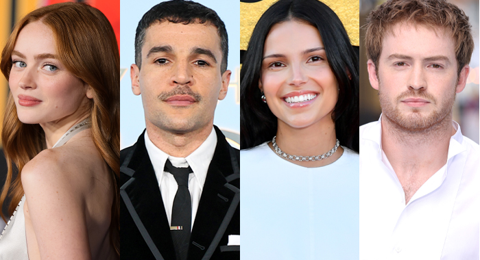 Sadie Sink, Christopher Abbott, Inde Navarrette, and Kit Connor