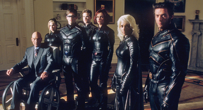 The cast of X-Men 2 (2003)