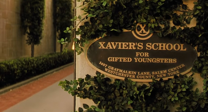 Image of Xavier's School of Gifted Youngsters from the X-Men films