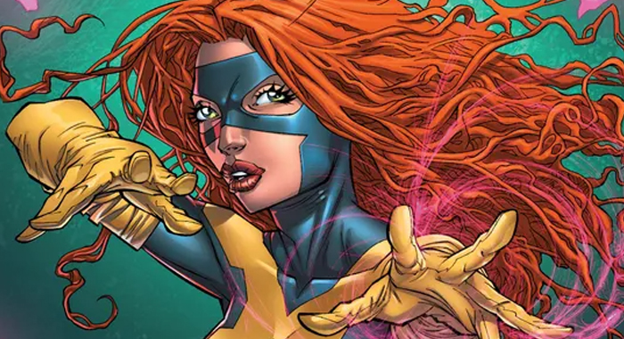 Jean Grey on the cover of Marvel Girl #1 (2011)