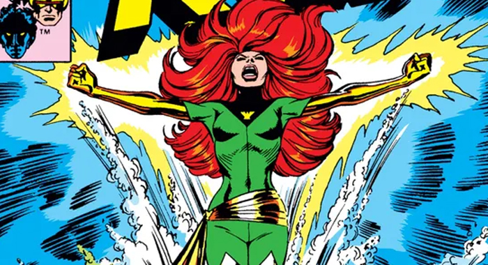 The Phoenix on the cover of X-Men #101 (1963)