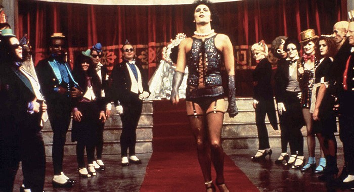 Tim Curry in The Rocky Horror Picture Show (1975)