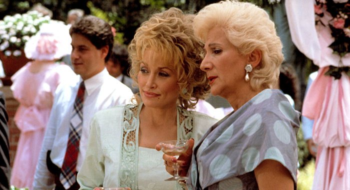 Dolly Parton and Olympia Dukakis in 1989's 'Steel Magnolias'