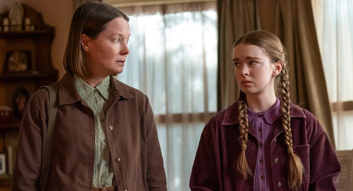 Samantha Sloyan and Summer H. Howell in Carrie: Season 1 (2026)
