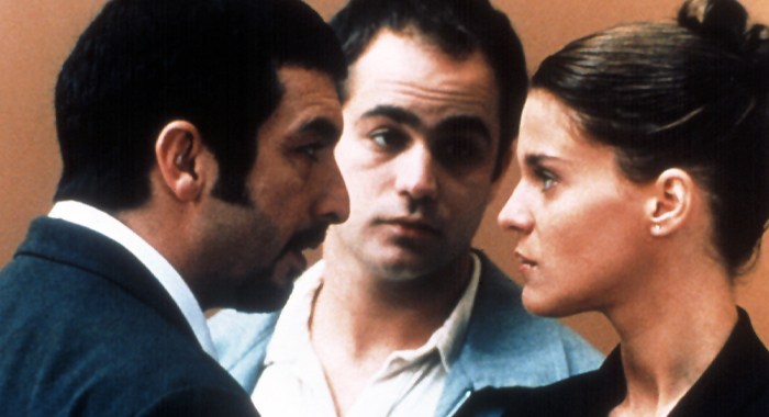 Ricardo Darin, Gaston Pauls, and Leticia Bredice in Nine Queens (2000)