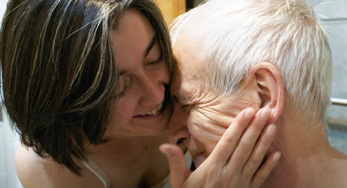 Paulina Urrutia and Augusto Gongora in The Eternal Memory (2023)