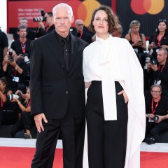 VENICE, ITALY - SEPTEMBER 03: Martin McDonagh and Phoebe Waller-Bridge attend the "Wild Horse Nine" Screening during the 83rd Venice International Film Festival at Sala Grande on September 03, 2026 in Venice, Italy. (Photo by Daniele Venturelli/WireImage)