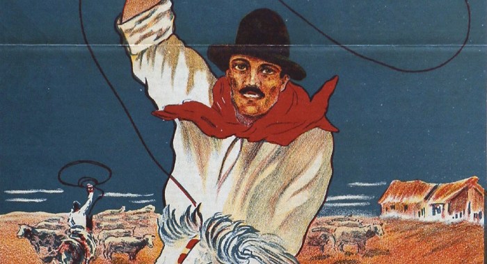 Poster art for Nobleza Gaucha (1915)