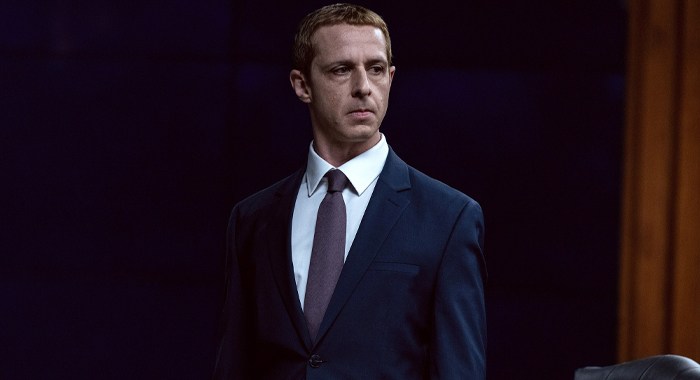 Jeremy Strong as Mark Zuckerberg in The Social Reckoning (2026)
