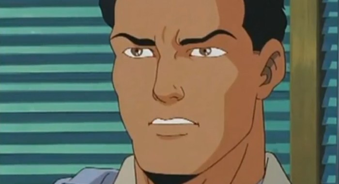 Image of Captain Sawada in the animated TV series Street Fighter
